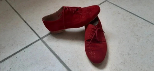 Paire derbies rouge - paire,