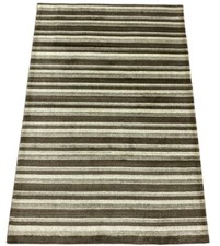 Tapis 100% Laine Gris Argent