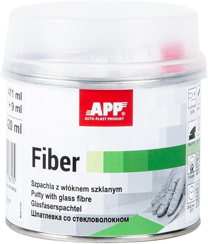 Mastic fibre verre - fibre,