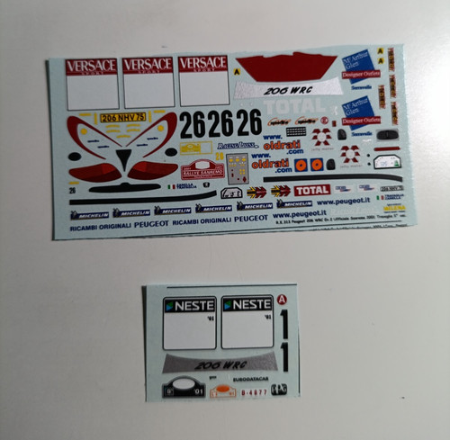 Decals peugeot 206 - decals,