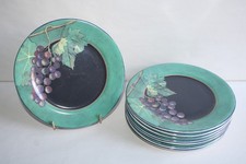 8 assiettes dessert en