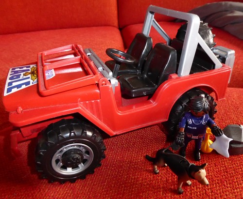 Jouet vintage jeep - jouet,