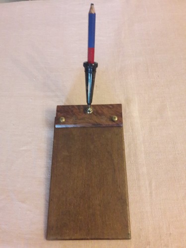 Ancien bloc note - note, stylo