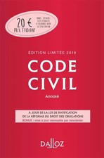 Code civil 2019 annoté