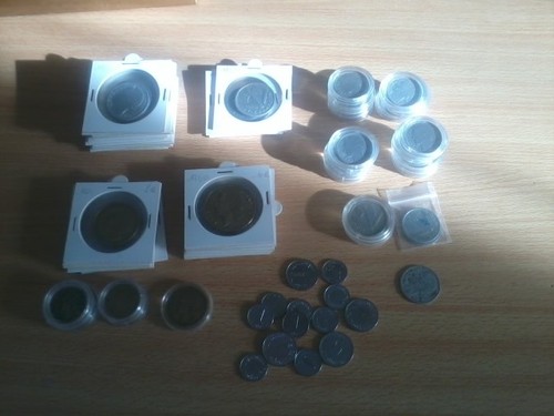 Lot pieces monnaie - pieces, de