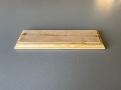 Socle bois brut - socle, dim