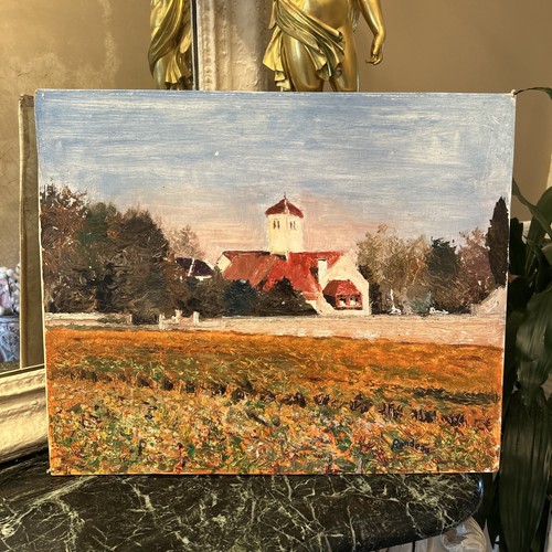 Tableau huile sur - huile,