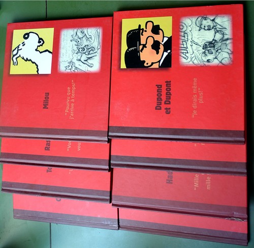 Tintin albums portraits de - albums,