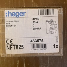 Disjoncteur 3P+N 10kA courbe C