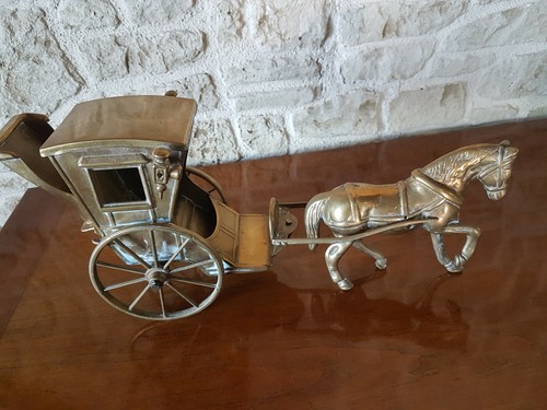 Carrosse bronze avec - carrosse,