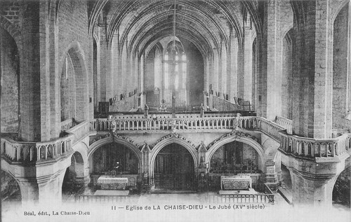 Chaise dieu eglise de la - de,