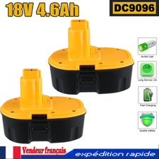 2x Batterie 4600mAh 18 Volt XRP pour Dewalt DC9096 NI-MH DE9503 DE9096 DE9095 FR