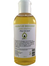 Huile de massage végétale parfumée à la FLEUR DE TIARÉ 100ml PURESPA By PURENAIL