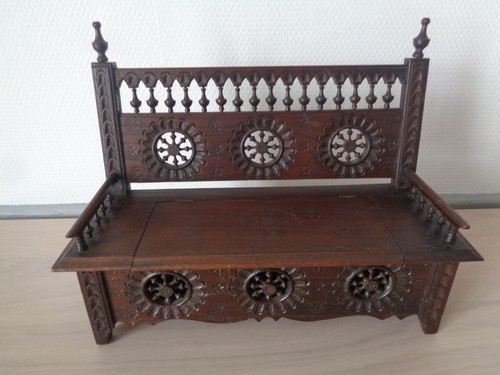 Banc coffre avec - banc,