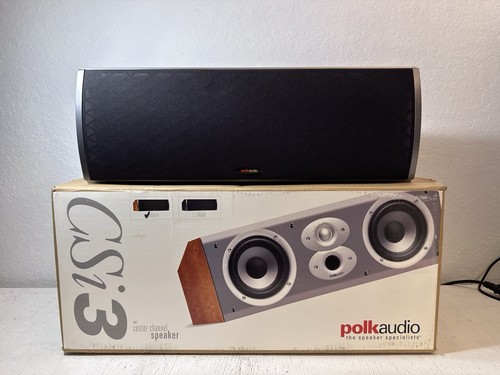 Polk audio csi3 cherry wood - audio,