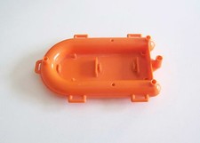 PLAYMOBIL (Z517) MER - Vintage Orange Pneumatic Boat - Small Brands Underneath