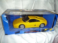 Ferrari 355 GTB Jaune ut Models  1/18 avec boite