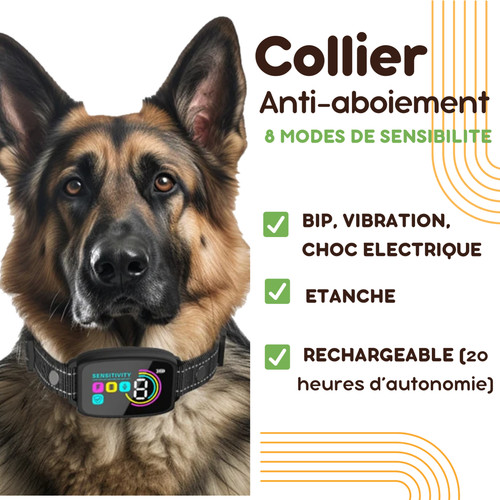 Collier anti aboiement bip