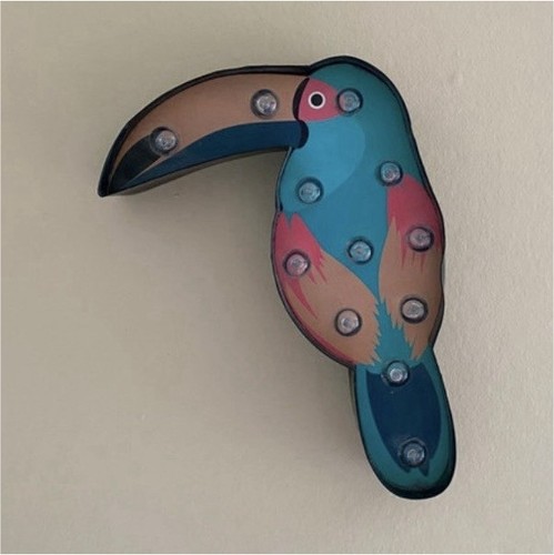 Lampe murale toucan - lampe,
