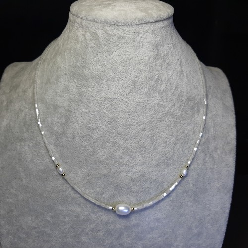Collier perles culture - de,