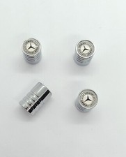 4 bouchon de Valve en chrome