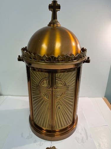 Pre vatican brass - pre-vatican, catholic