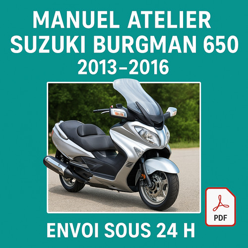 Manuel atelier suzuki 650 - suzuki,