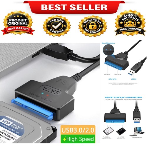 Adaptateur sata vers usb - adaptateur,