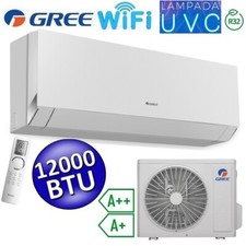 Climatiseur mono-split R32 CLIVIA blanc WiFi Gree 12000 Btu A++/A+ lampe de sté