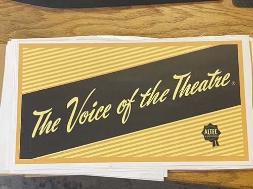 Altec voice the theater - the,