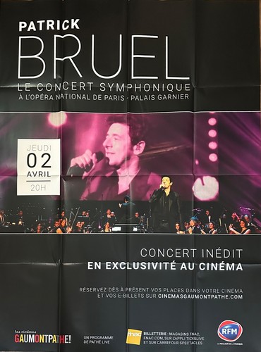 Affiche cinéma patrick - patrick, bruel