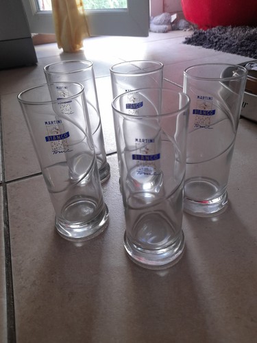 Lot verres martini bianco - lot,