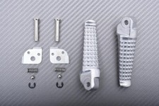 Paire Repose Pieds Passager / Arrière Alu SUZUKI DRZ 400 / SM DR-Z 2005-2018