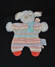 Peluche doudou chien plat