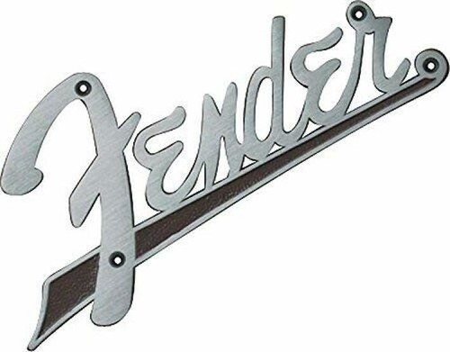 New plaque ampli logo - new, fender