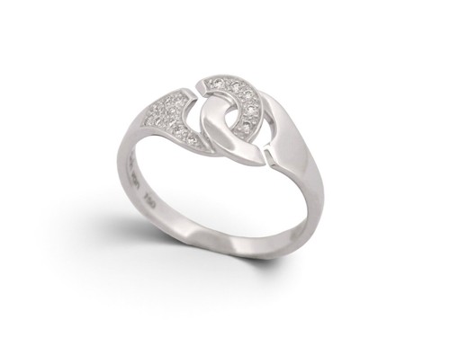 Neuf bague dinh van - neuf, menottes