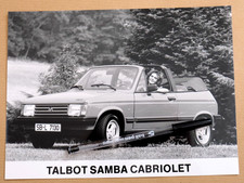TALBOT SAMBA CABRIOLET