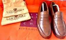 Mocassins en cuir camel J.M