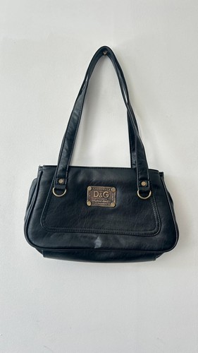 Sac épaule noir vintage - sac,