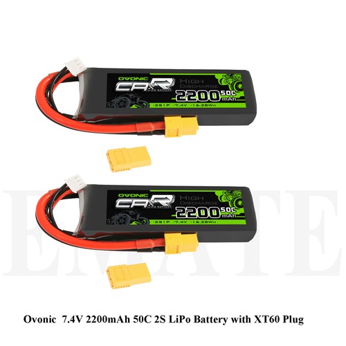 Ovonic 50c 2200mah 2s - 50c,