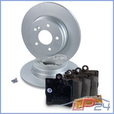2x DISQUE Ø290+4x PLAQUETTE FREIN ARRIÈRE POUR MERCEDES CLASSE C W203 S203 00-07