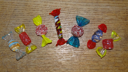 Joli lot bonbons - 7, verre