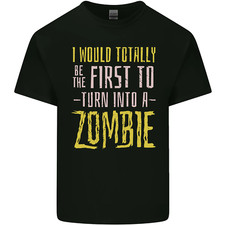 Citation Drôle D'Halloween De Zombie Apocalypse T-Shirt En Coton Pour Hommes