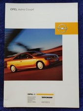 Opel Astra G Coupe brochure 4.2002 Bergmann