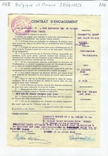 Belgique - Knokke le Zoute 204 Digue de Mer & Monaco - Contrat d'un Artiste 1956