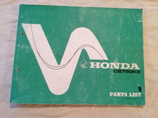 HONDA CB 750 K6 parts list
