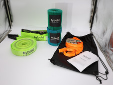 Flybold Slackline Kit 57 ft Backyard Balance Rope Training Line