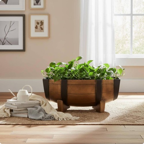 Pot demi barrel imitation - pot,