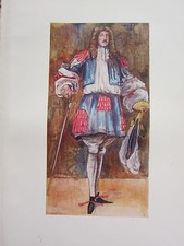 1907 Imprimé Costume Anglais