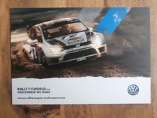 CP RALLY VOLKSWAGEN POLO WRC Team Volkswagen Motorsport SEBASTIEN OGIER
